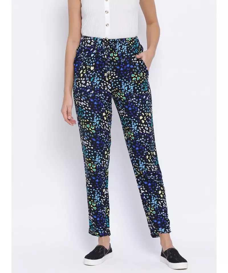 Blossom Alive Tie-Knot Women Pant