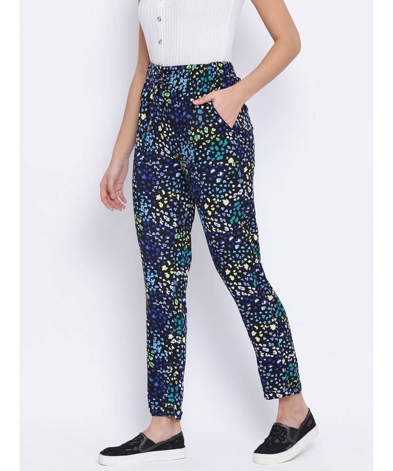 Blossom Alive Tie-Knot Women Pant