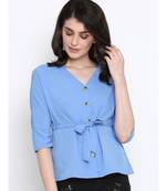 Sea Mallot Button Women Top