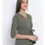 Khaki Laura Buttom Women Top