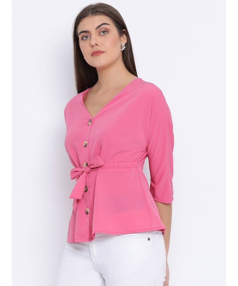 Bella Shelly Button Women Top