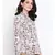 Floral Mana Button Women Shirt