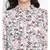 Floral Mana Button Women Shirt