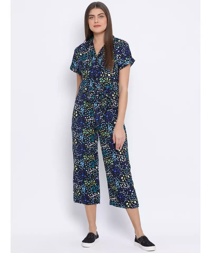 Floral Code Blossom Women Jumpsuit