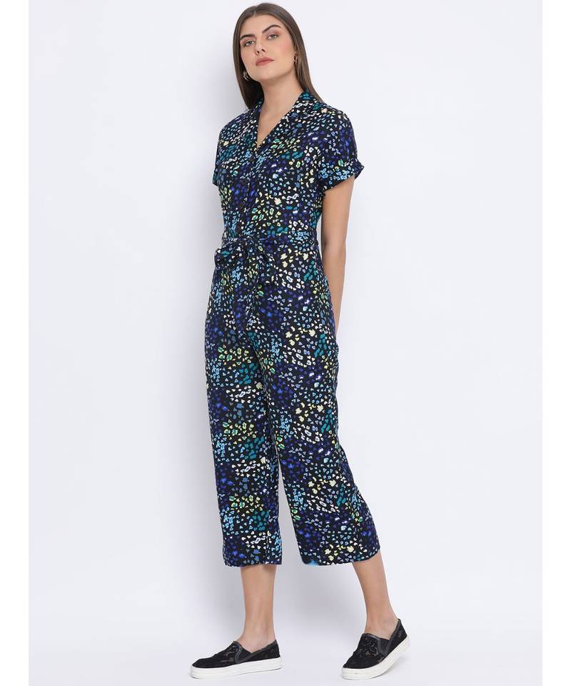 Floral Code Blossom Women Jumpsuit
