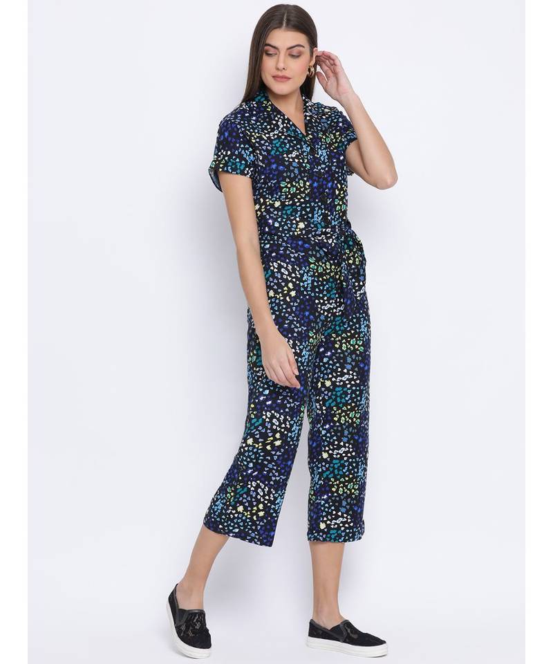 Floral Code Blossom Women Jumpsuit