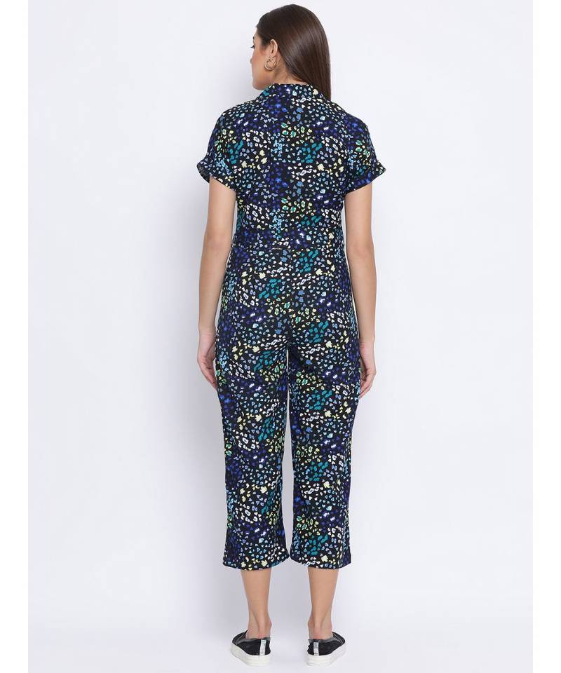 Floral Code Blossom Women Jumpsuit