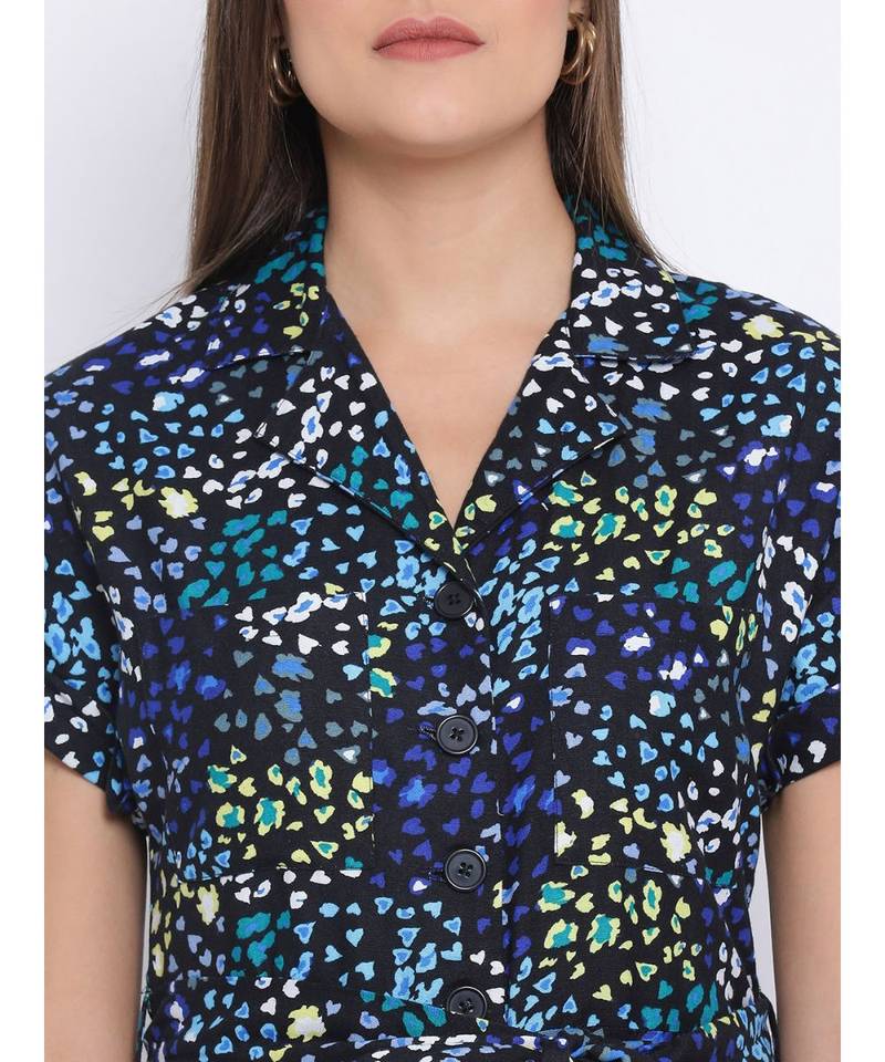 Floral Code Blossom Women Jumpsuit