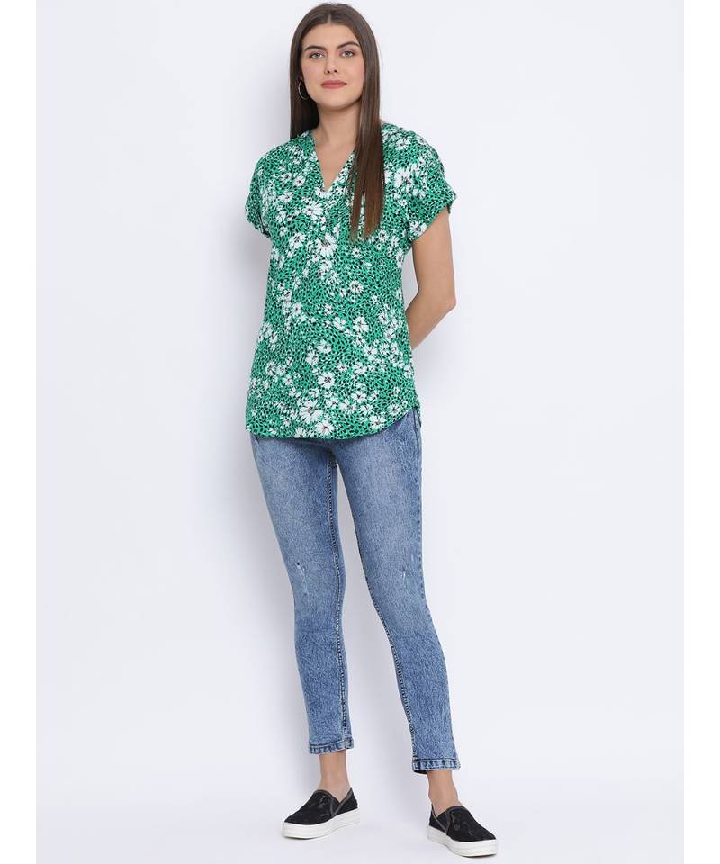 Tropical Shade Women Top