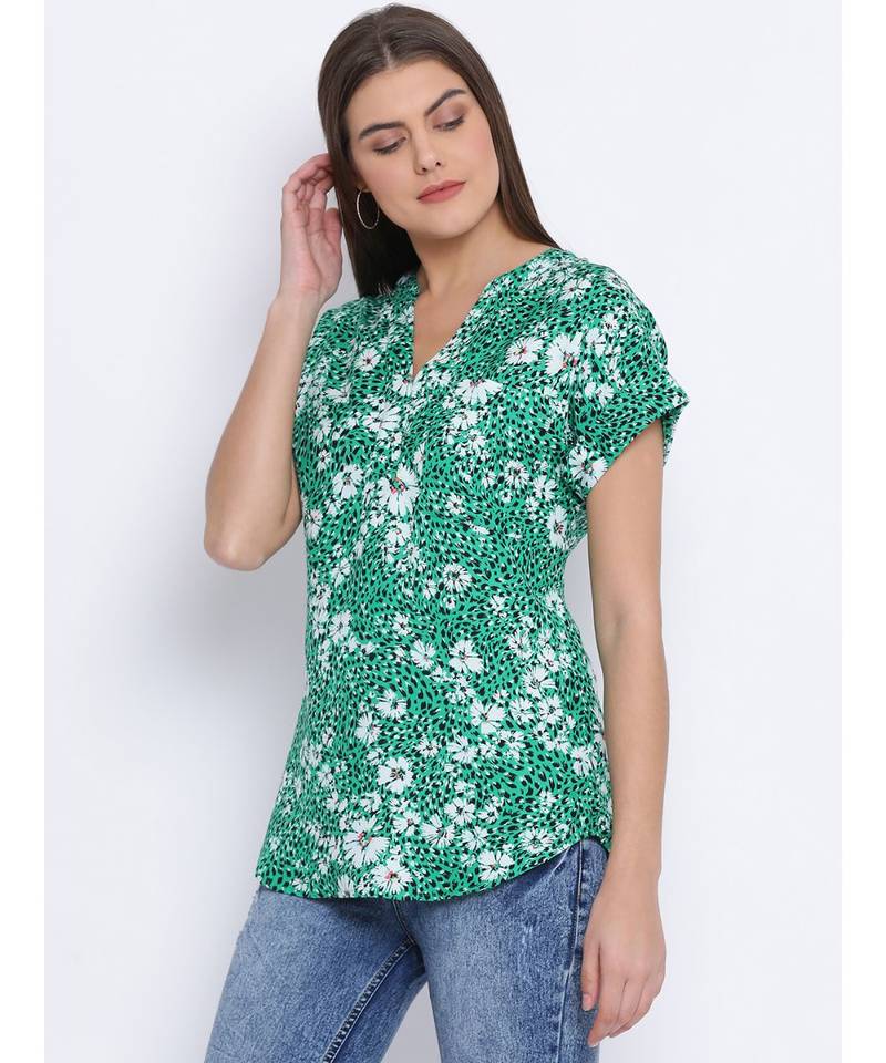 Tropical Shade Women Top