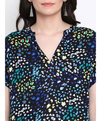 Floral Glitter Classic Women Top 5