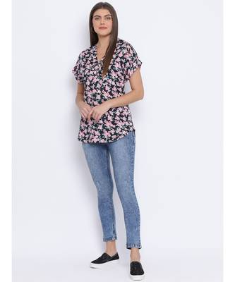 Floral Lamp Turn Women Top 2