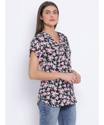 Floral Lamp Turn Women Top 3