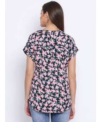 Floral Lamp Turn Women Top 4