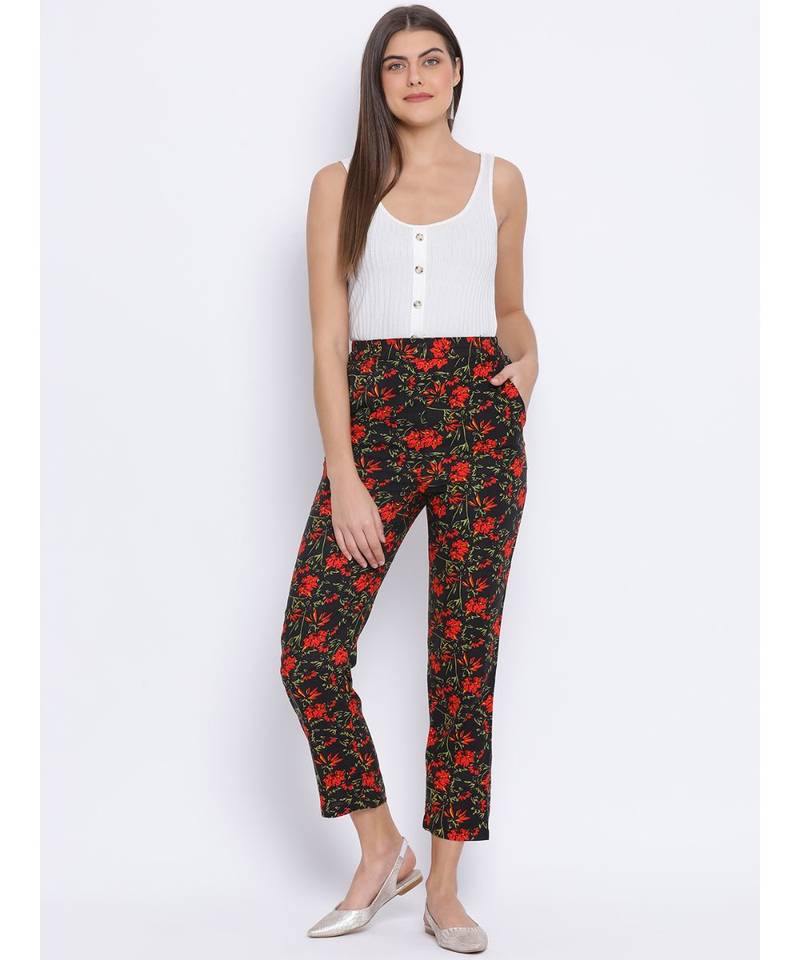 Floral Fire World Women Pant
