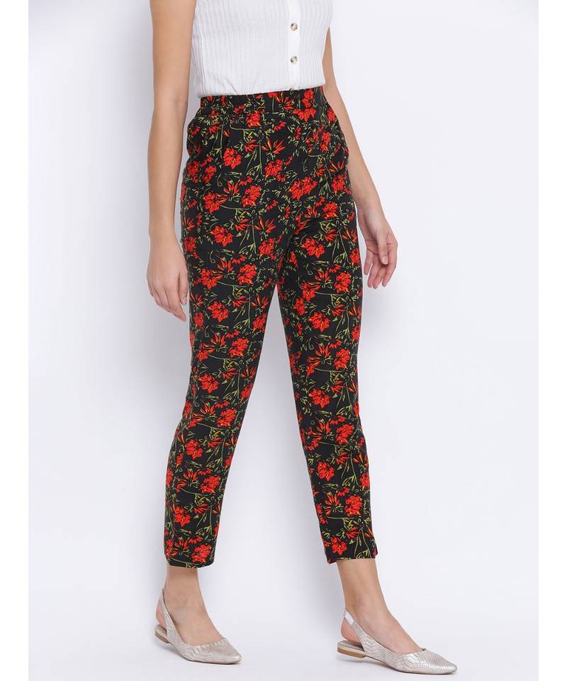 Floral Fire World Women Pant