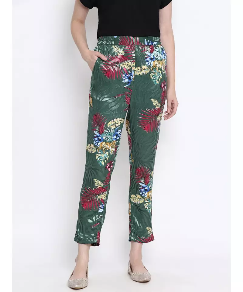 Bloom Delight Glam World Women Pant