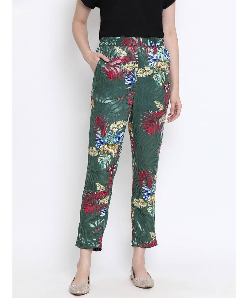Bloom Delight Glam World Women Pant