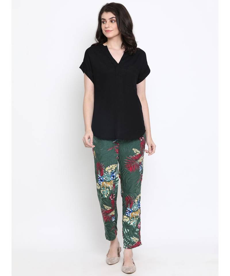 Bloom Delight Glam World Women Pant