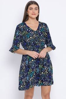 Floral Glow Casey Women Dress