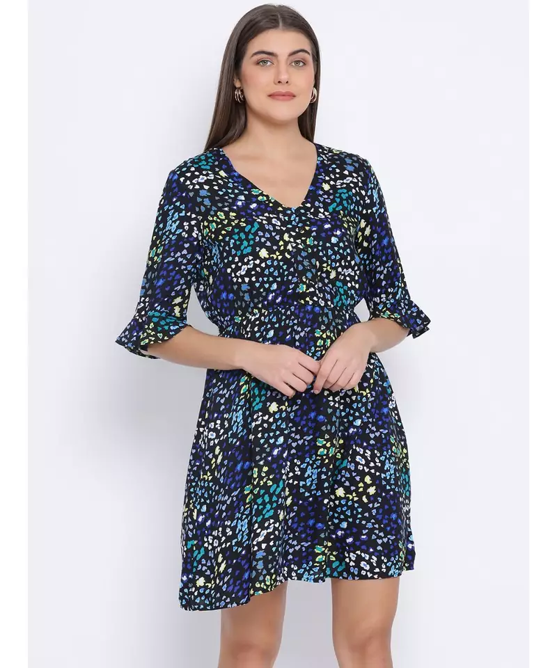 Floral Glow Casey Women Dress