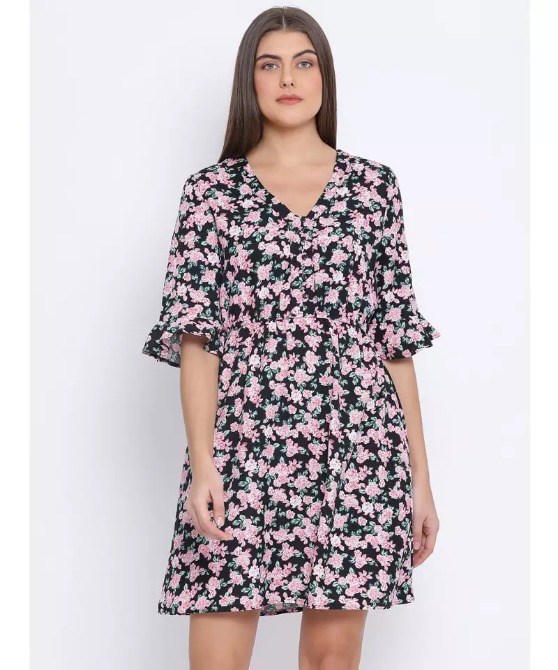 Tropical Monoply Sia Women Dress