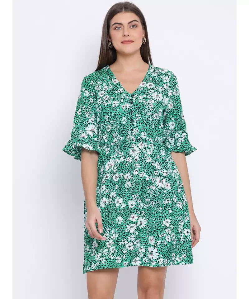 Floral Shade Persia Women Dress