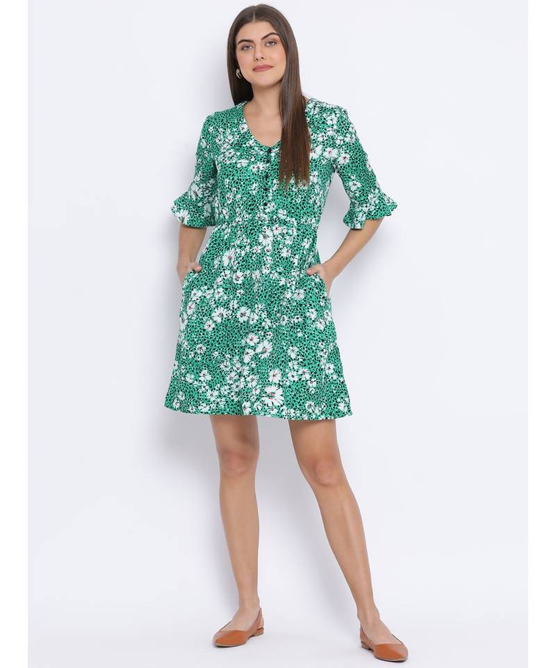 Floral Shade Persia Women Dress