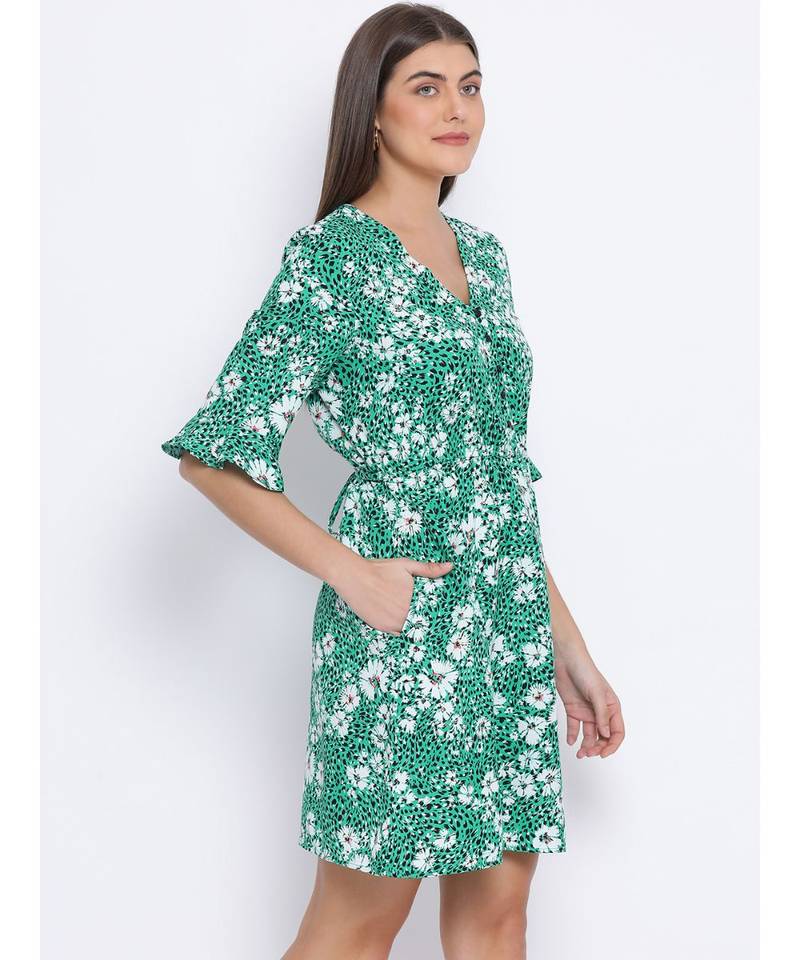 Floral Shade Persia Women Dress
