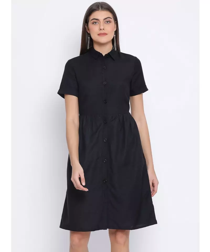 Black Stealth Classy Women Dress