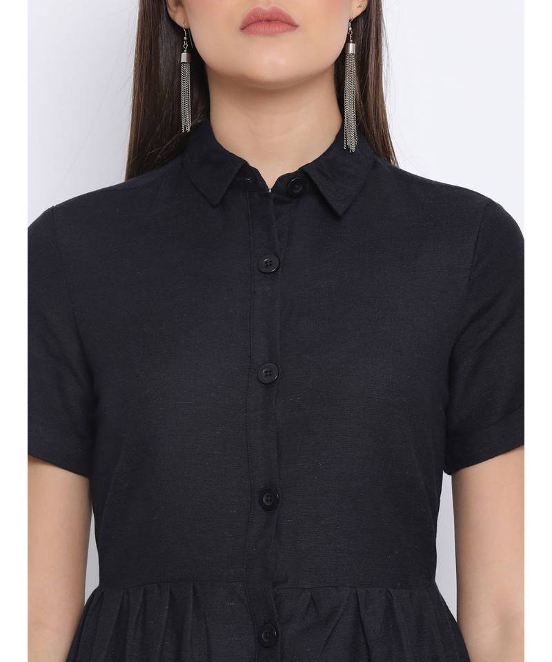 Black Stealth Classy Women Dress