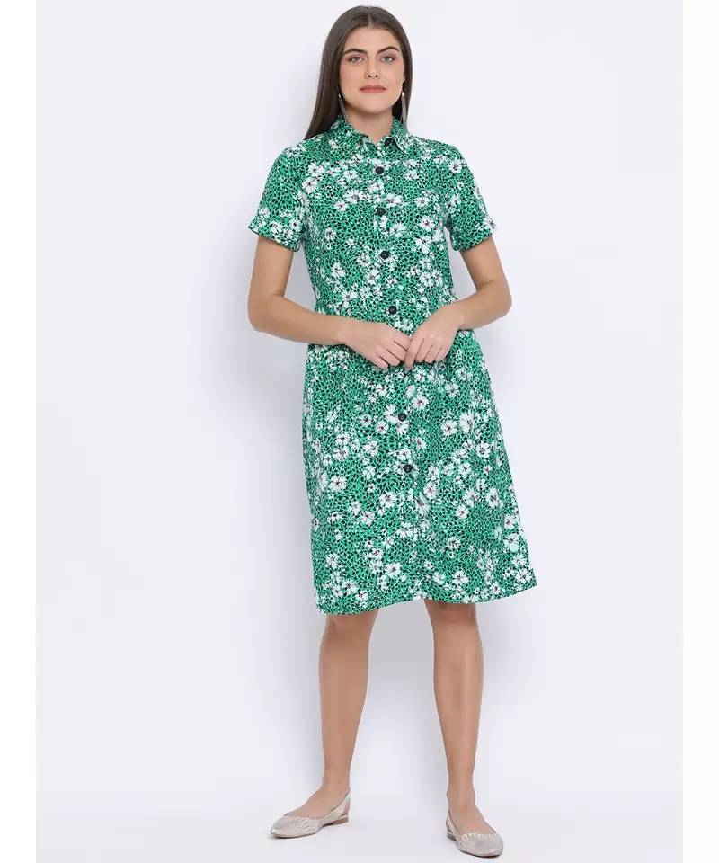 Tropical Glow Measure Women Dress
