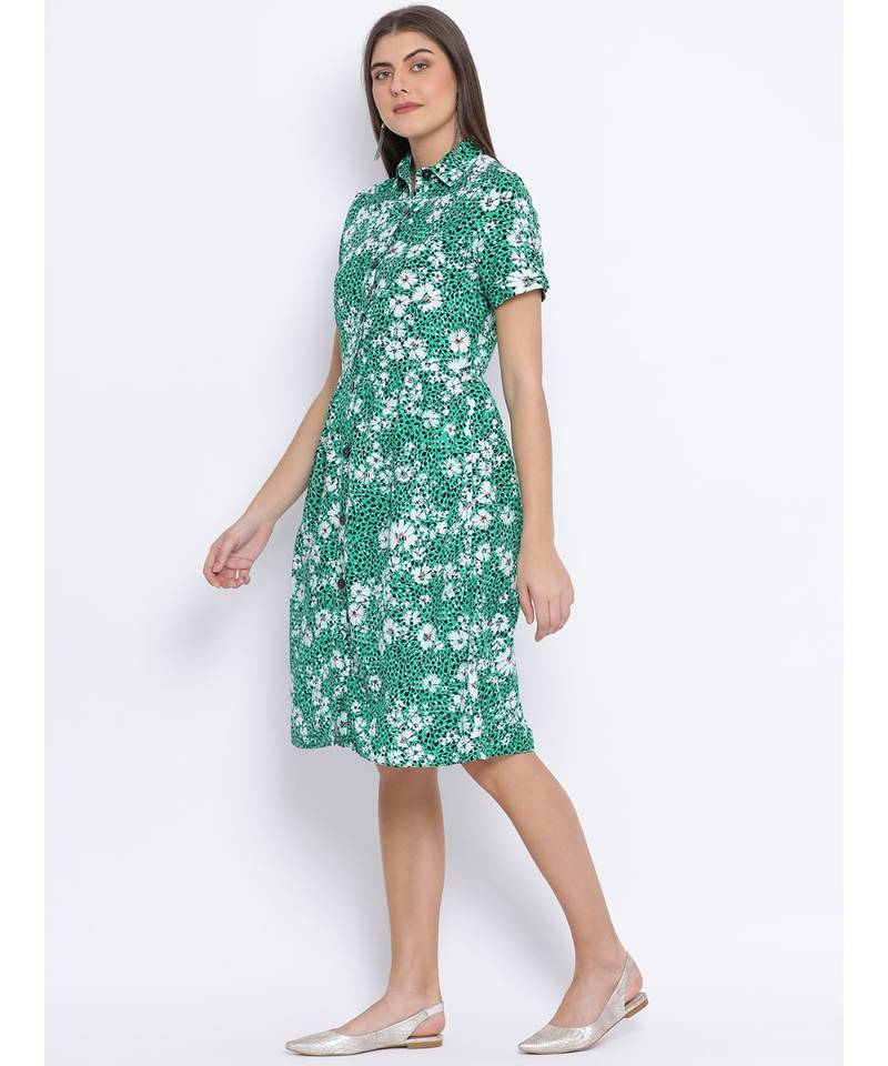 Tropical Glow Measure Women Dress