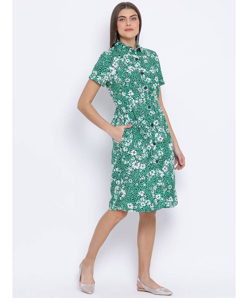 Tropical Glow Measure Women Dress