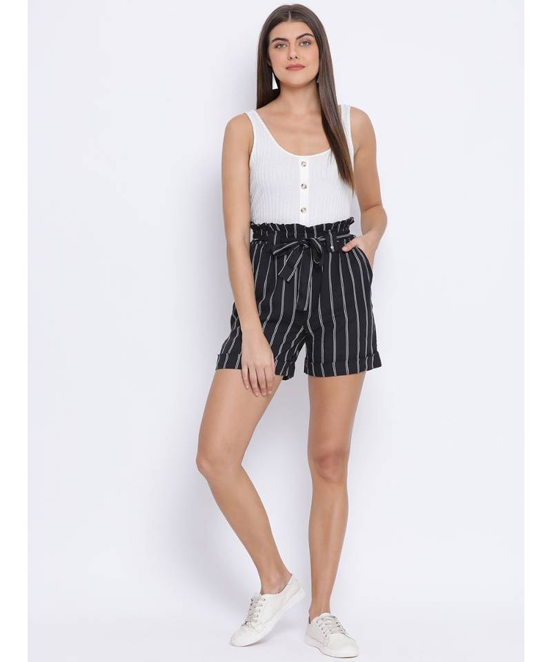 Stripe Magic Women Shorts