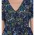 Floral Cotton Tie-Knot Women Top