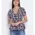 Vibracy Floral Tie-Knot Women Top