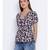Vibracy Floral Tie-Knot Women Top