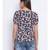 Vibracy Floral Tie-Knot Women Top
