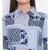 Floral Printed Collar Back Women Dress