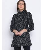 Forest Wave Power Print Women Tunic