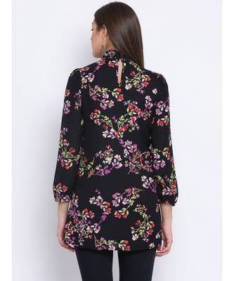 Floral Nelta Print Women Tunic 4