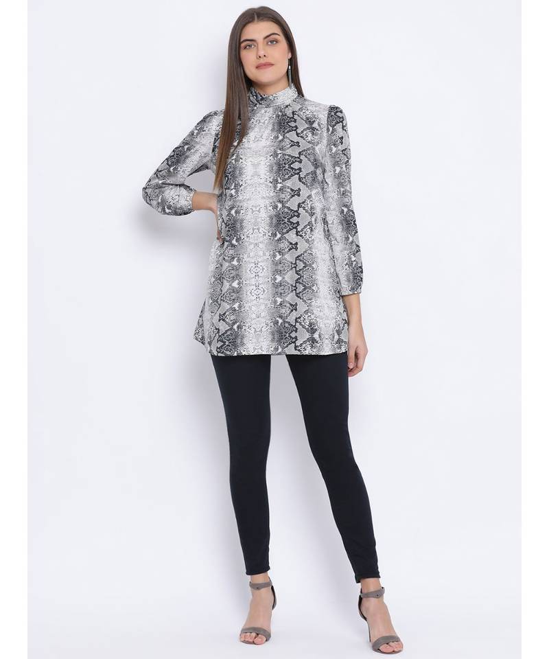 Serpentine Mora Print Women Tunic