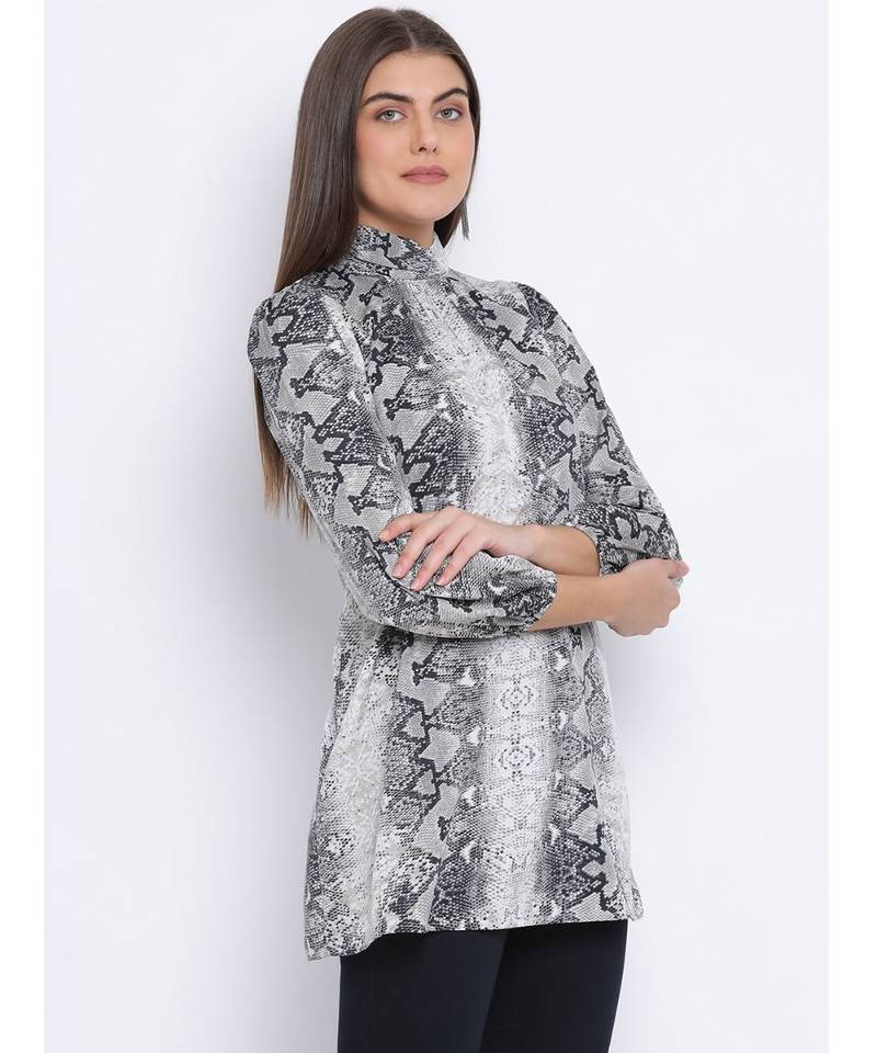 Serpentine Mora Print Women Tunic