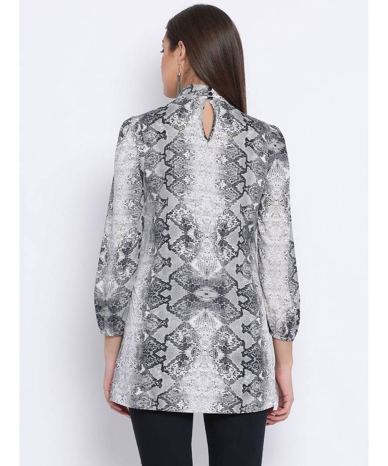 Serpentine Mora Print Women Tunic