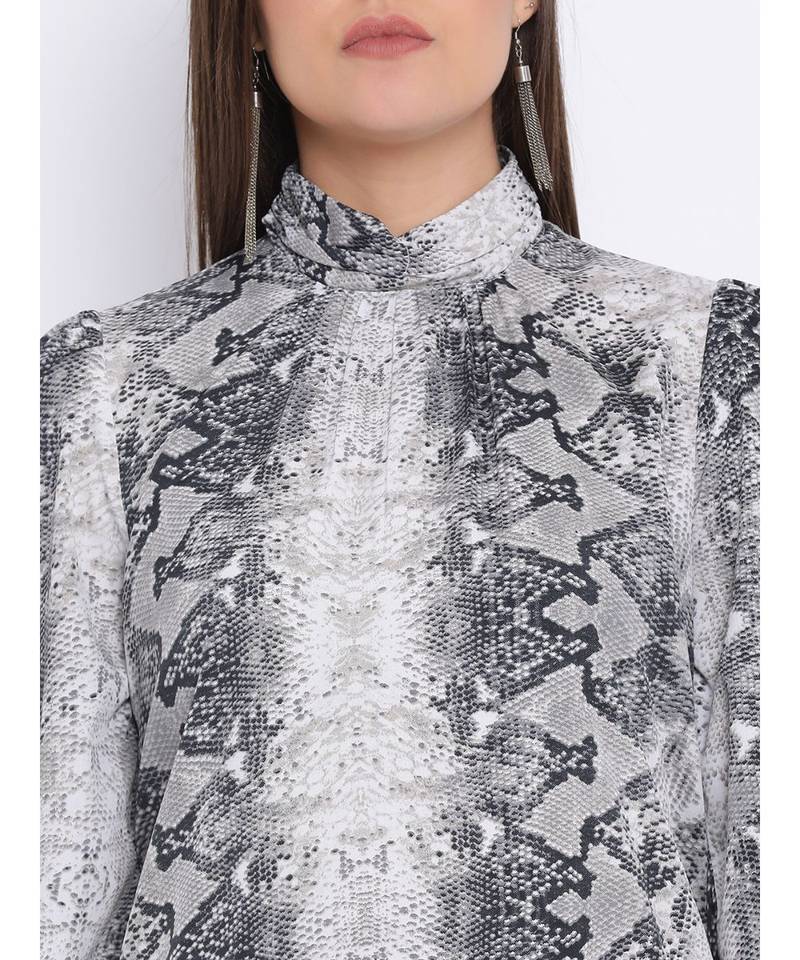 Serpentine Mora Print Women Tunic