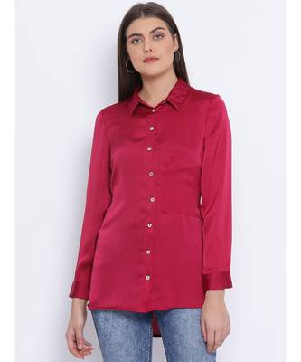 Maroon Sassy Women Shirt 1