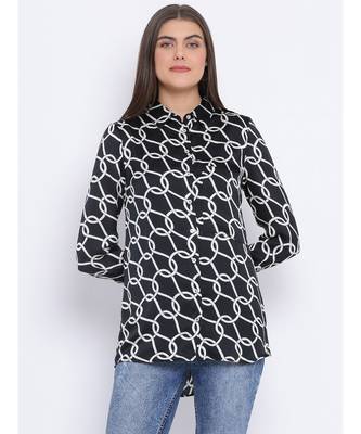 Abstract Chain Sassy Women Shirt 1