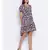 Floral Dante Assymetric Hem Women Dress