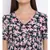 Floral Dante Assymetric Hem Women Dress